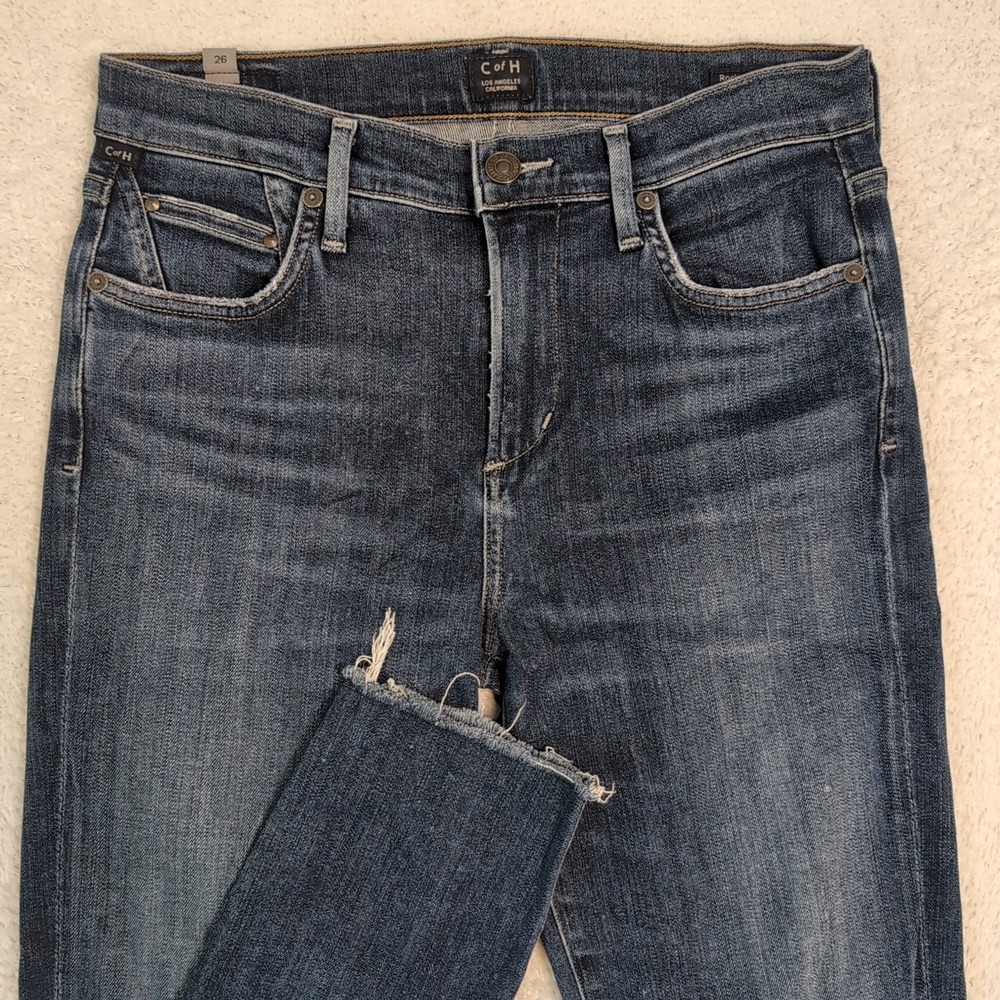 Citizens of Humanity Rocket High Rise Skinny Denim Stretch Jeans Women's Size 26